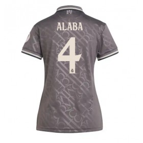 Real Madrid David Alaba #4 Tredje Kläder Dam 2024-25 Kortärmad